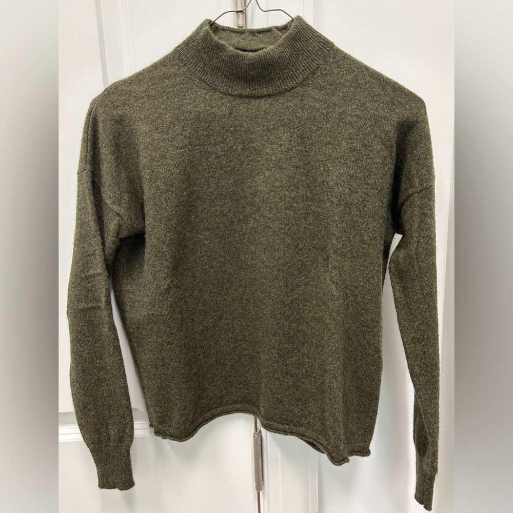 Madewell Cashmere Mockneck Sweater